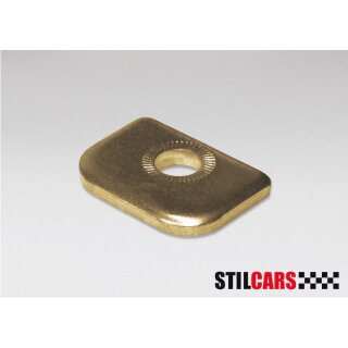 Federbein Einlochplatte