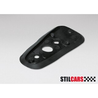 Rear view mirror rubber seal