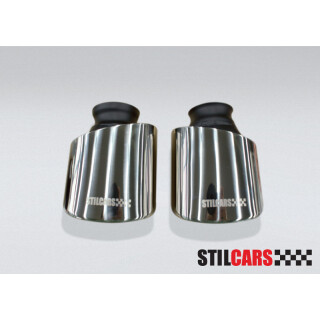 Stainless Steel Exhaust Cover 993 short/Set