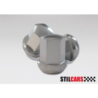 Lug Nuts Aluminium silvery/Set 20 pcs.